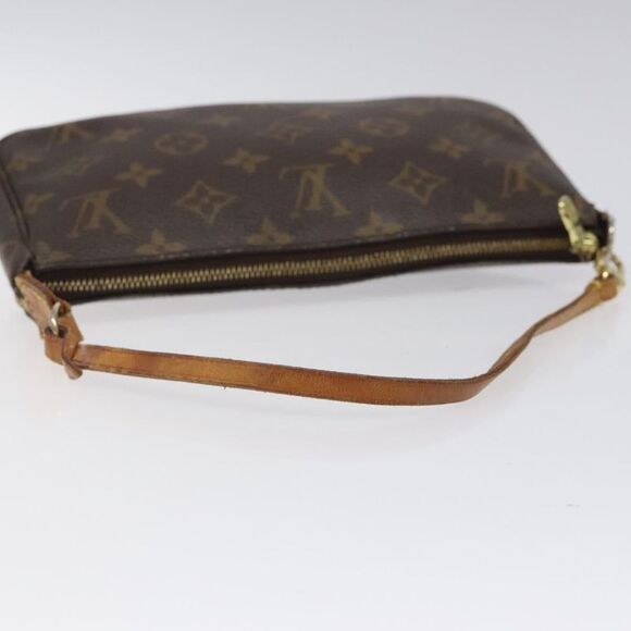 Louis Vuitton Pochette Accessoire Brown Canvas Clutch Bag (Pre-Owned) - Picture 5 of 16